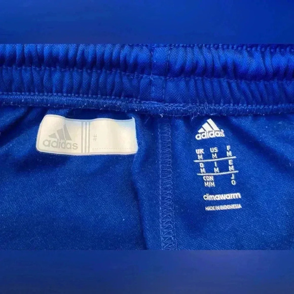 Kansas Jayhawks Adidas Warm Up Pants color Red and Blue Medium - Picture 7 of 7